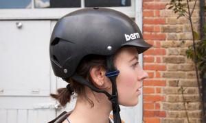 Is it safe to listen to music while cycling if it's playing through your face?