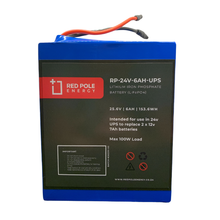 24V 6Ah UPS Lithium Battery