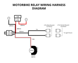 Motorbike Relay Wiring Harness Diagram
