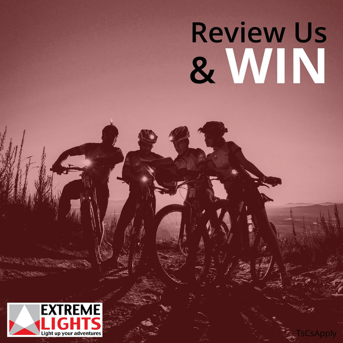 Review Us & You Can Win 2 Ultimate+ Cycle Lights