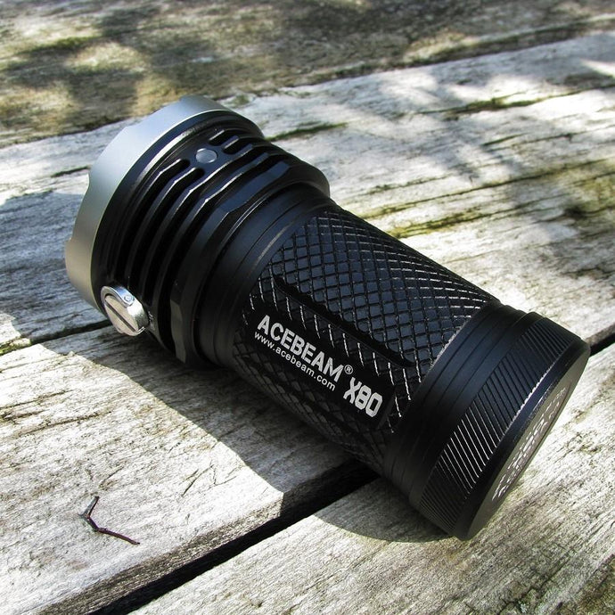 Acebeam X80 LED Flashlight Review