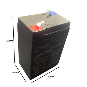6V 4Ah Lithium Battery x 3 | Magneto replacement batteries