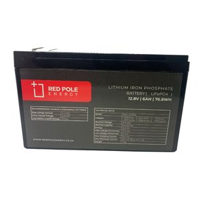 12V 6Ah Alarm / Gate Lithium Battery Upgrade (12v 7Ah SLA Alternative)