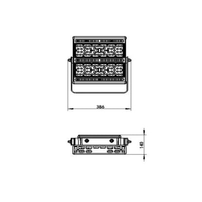 350W LED Tower Floodlight