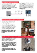 Sherlo 3A Lithium Charger and Backup Power Supply (Incl 12V6Ah)