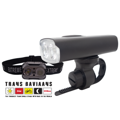The Racing Snake Combo - 1 × Nova + 1 × Peak Headlamp