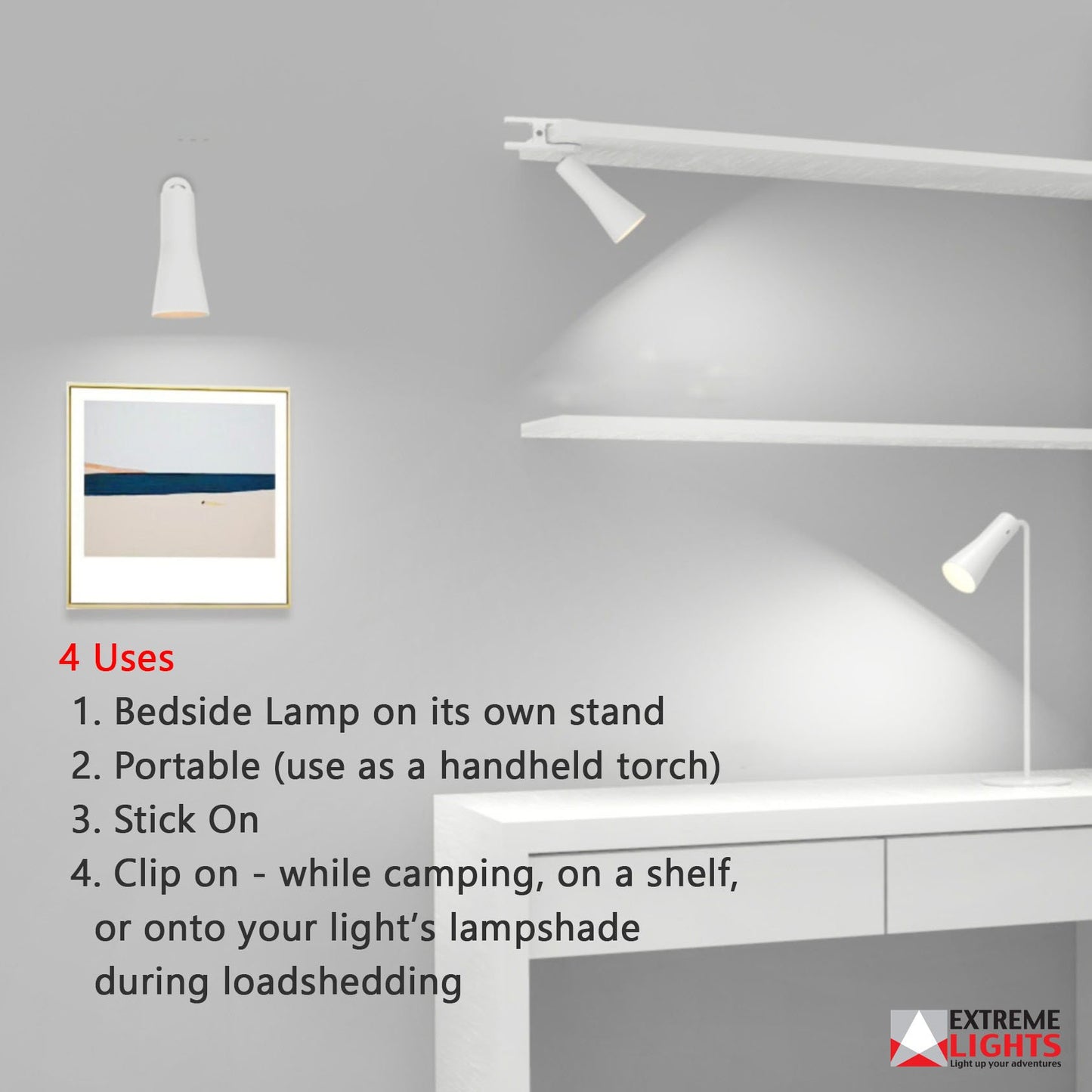 Rechargeable Bedside Lamp