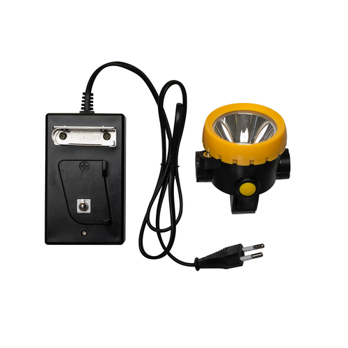 EMS2.1 Cordless LED Mining Headlamp Cap Lamp and Charger