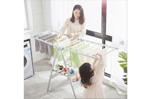 PanPan Heavy Duty Aluminium Clothes Drying Rack