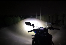 Extreme Lights Motorcycle Spots Beam Shot