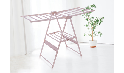 PanPan Aluminium Clothes Drying Rack Rose Gold