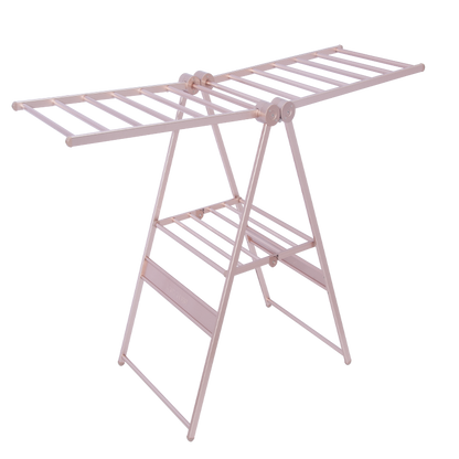 PanPan Rose Gold Aluminium Clothes Drying Rack