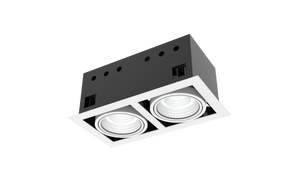 PR Tilt Grill Light - 2 x 30W - 4000K