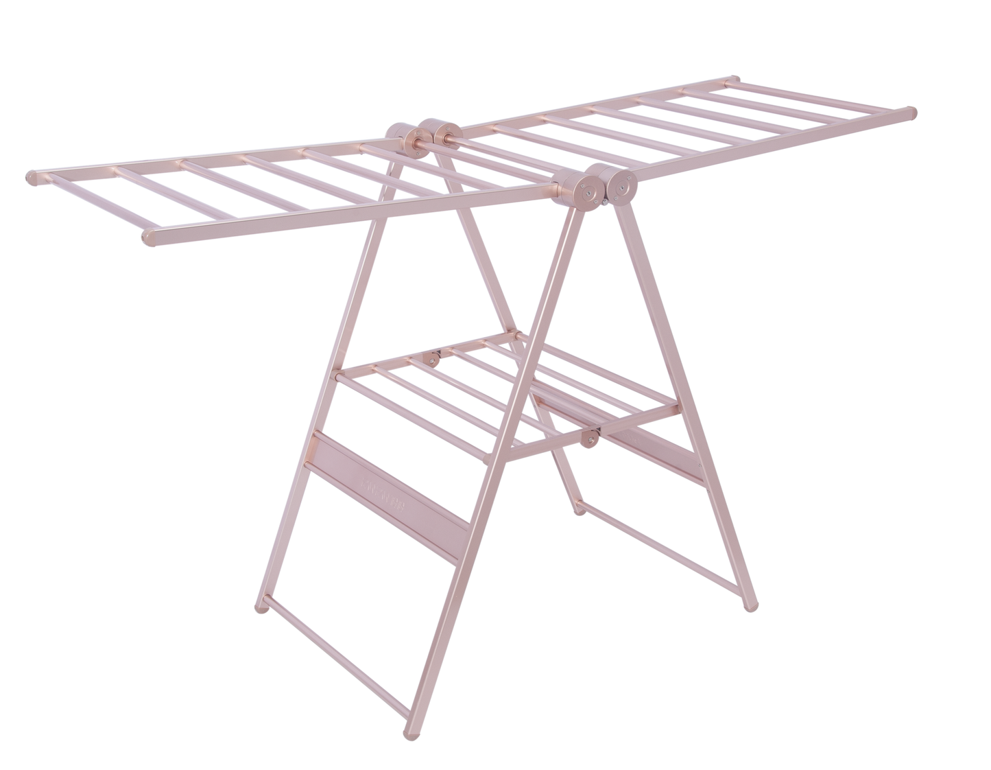 PanPan Aluminium Clothes Drying Rack Rose Gold